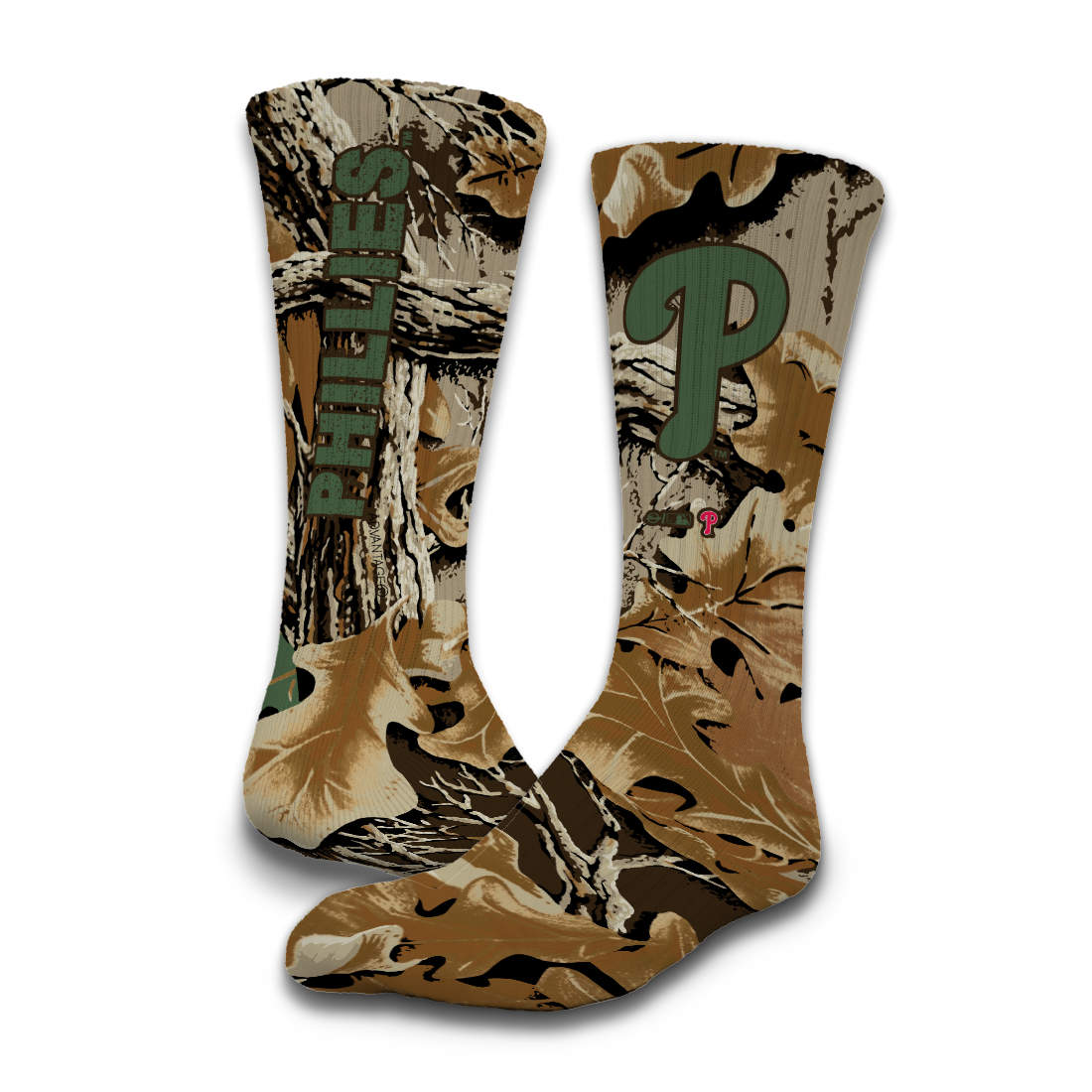 Philadelphia Phillies RealTree Camo Sock/Slide Bundle 2