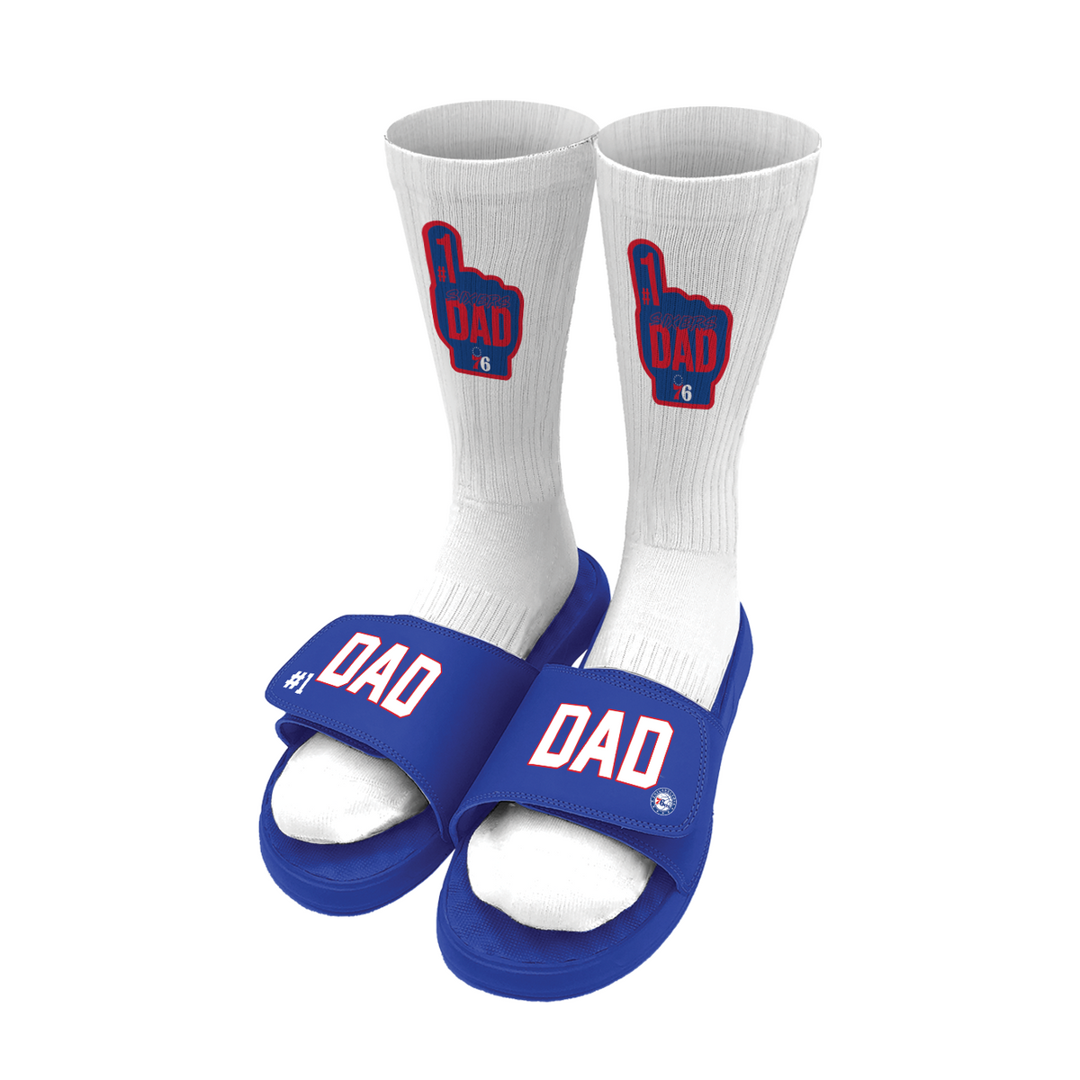 Philadelphia 76ers Dad Sock Bundle 1