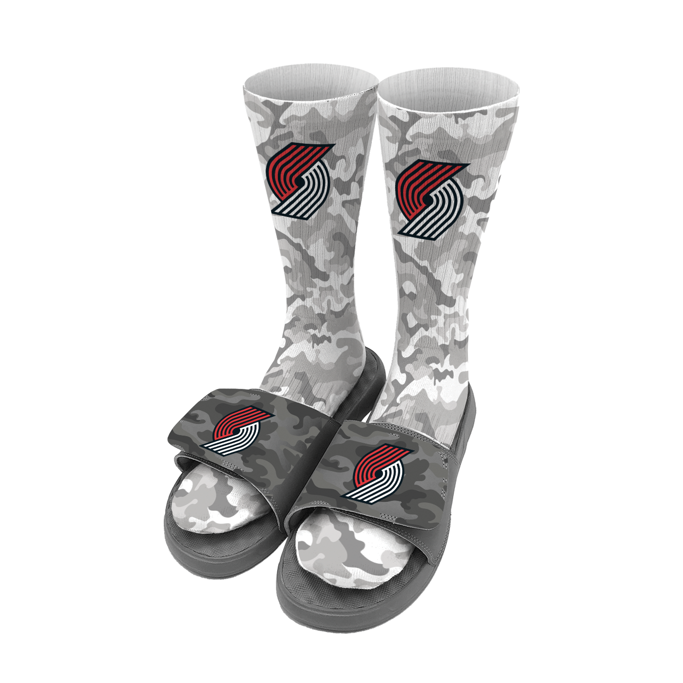 Portland Trailblazers Urban Camo Sock Bundle 1