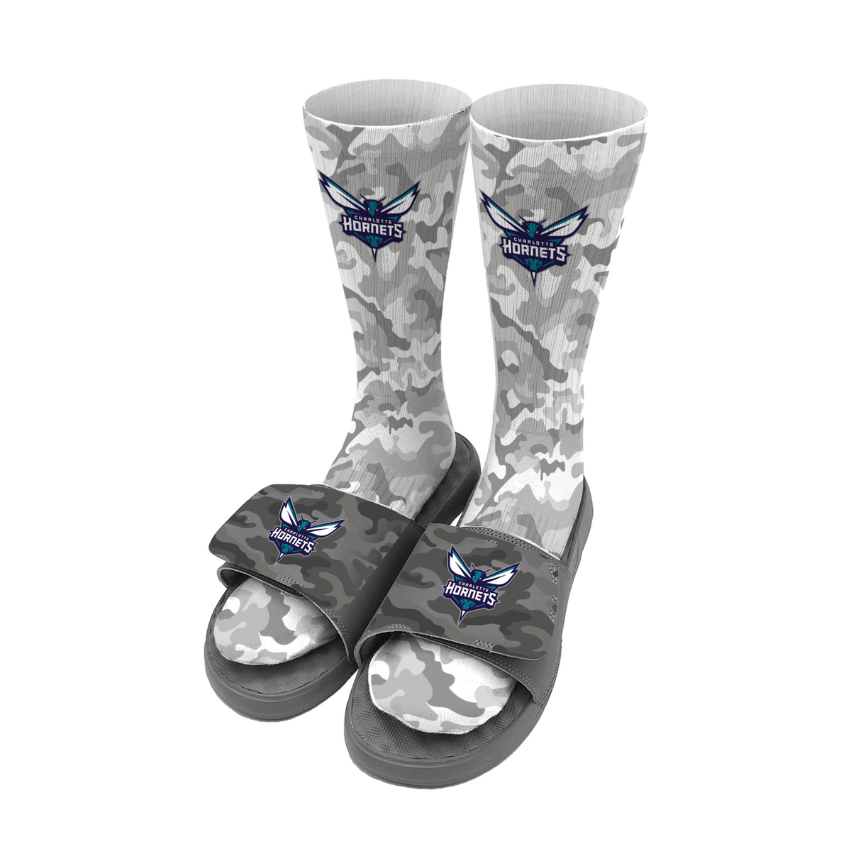 Charlotte Hornets Urban Camo Sock Bundle 1