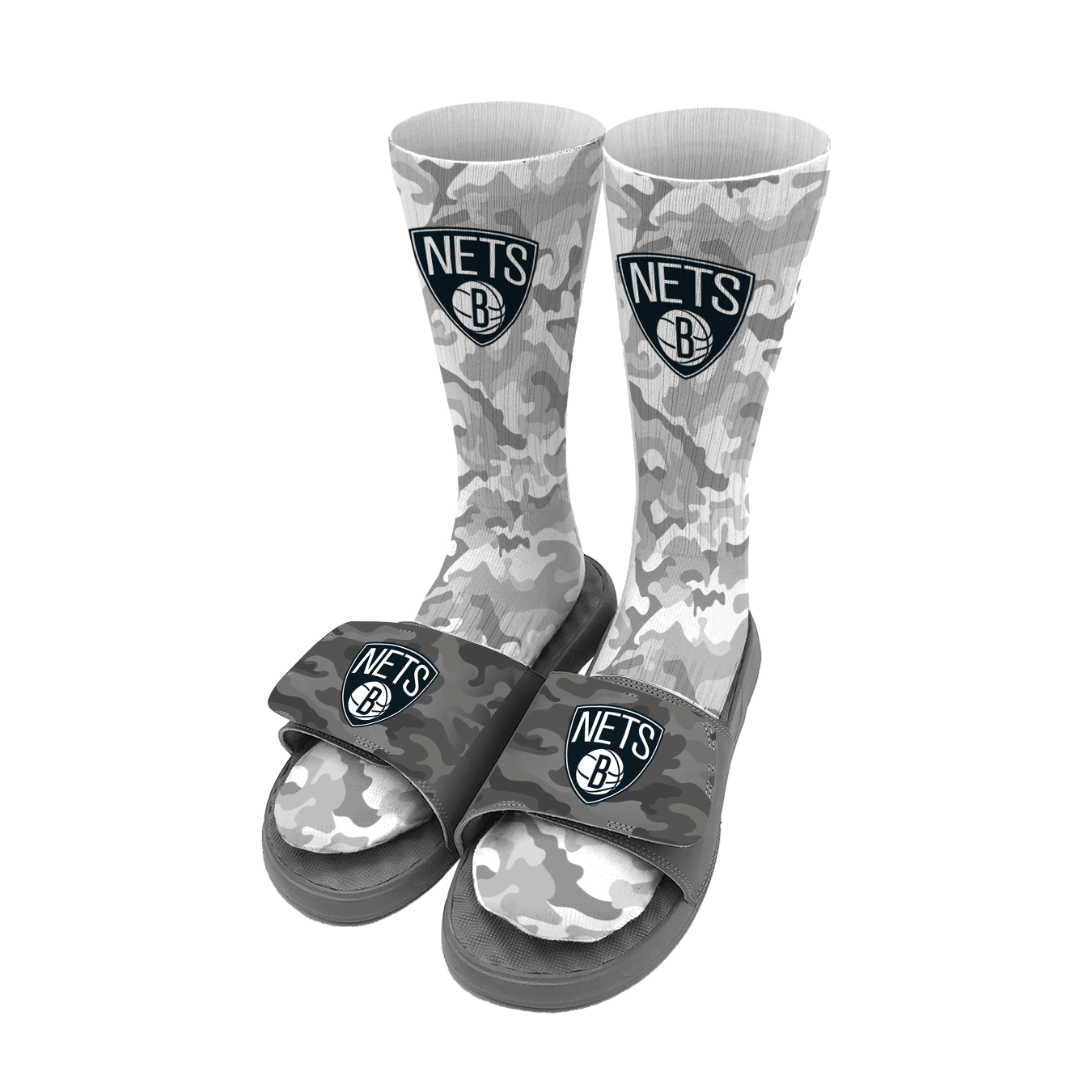 Brooklyn Nets Urban Camo Sock Bundle 1
