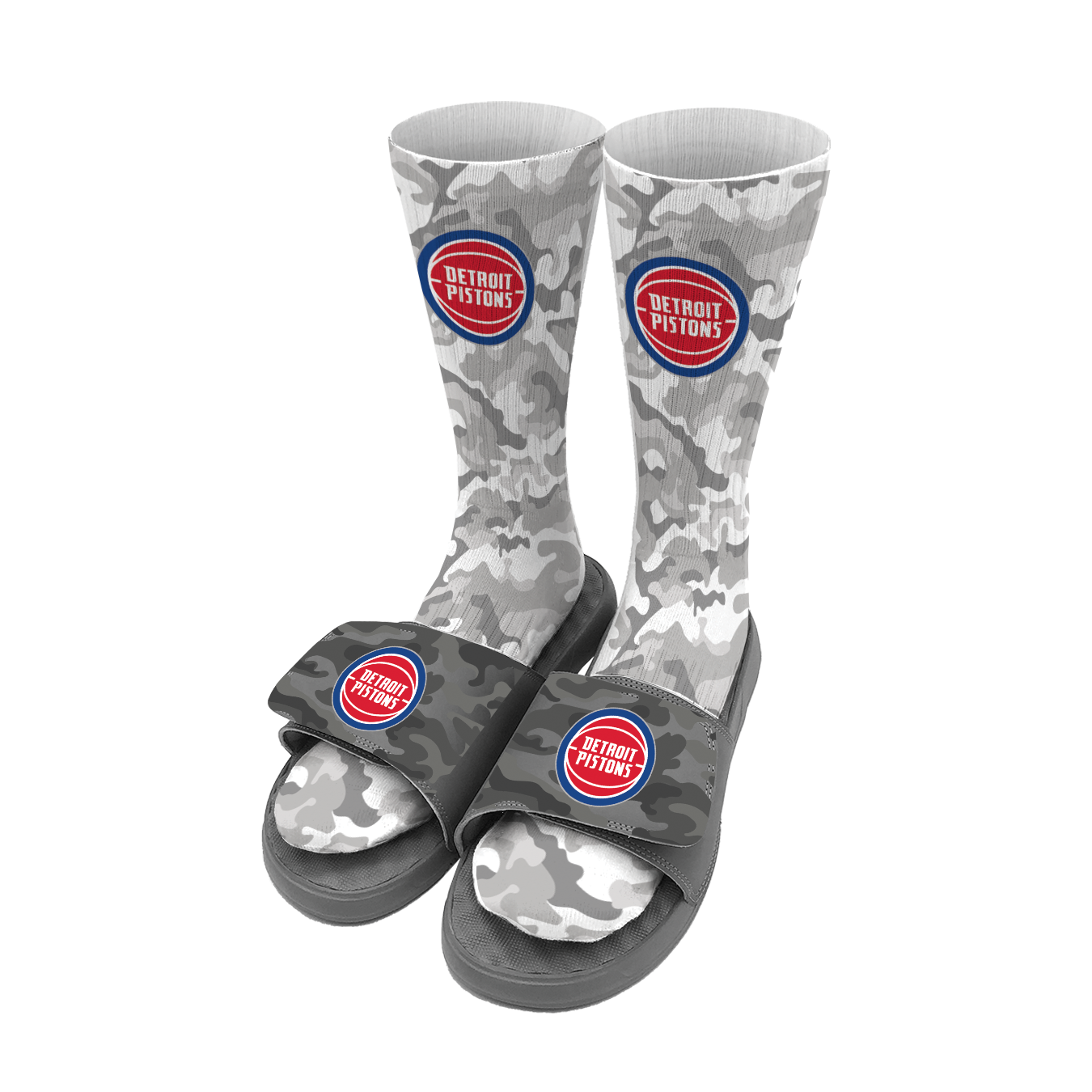 Detroit Pistons Urban Camo Sock Bundle 1