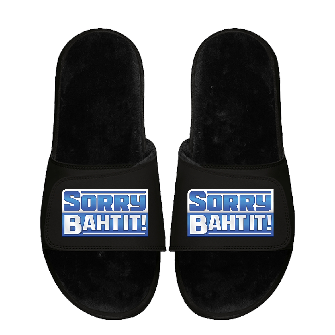 Pat McAfee Black Fur Slogan Slides 1