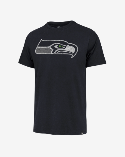 Seattle Seahawks - Logo Atlas Blue T-Shirt 1