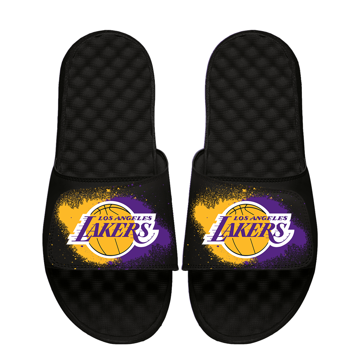 Los Angeles Lakers Spray Paint 1