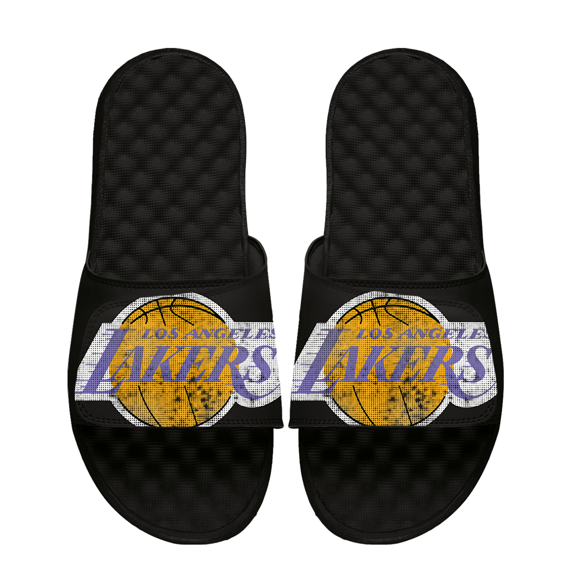Los Angeles Lakers Hardwood Classics Distressed Logo 1