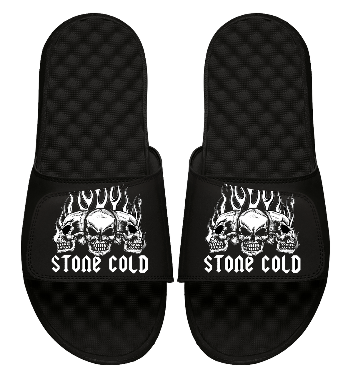 Stone Cold Flaming Skulls 1