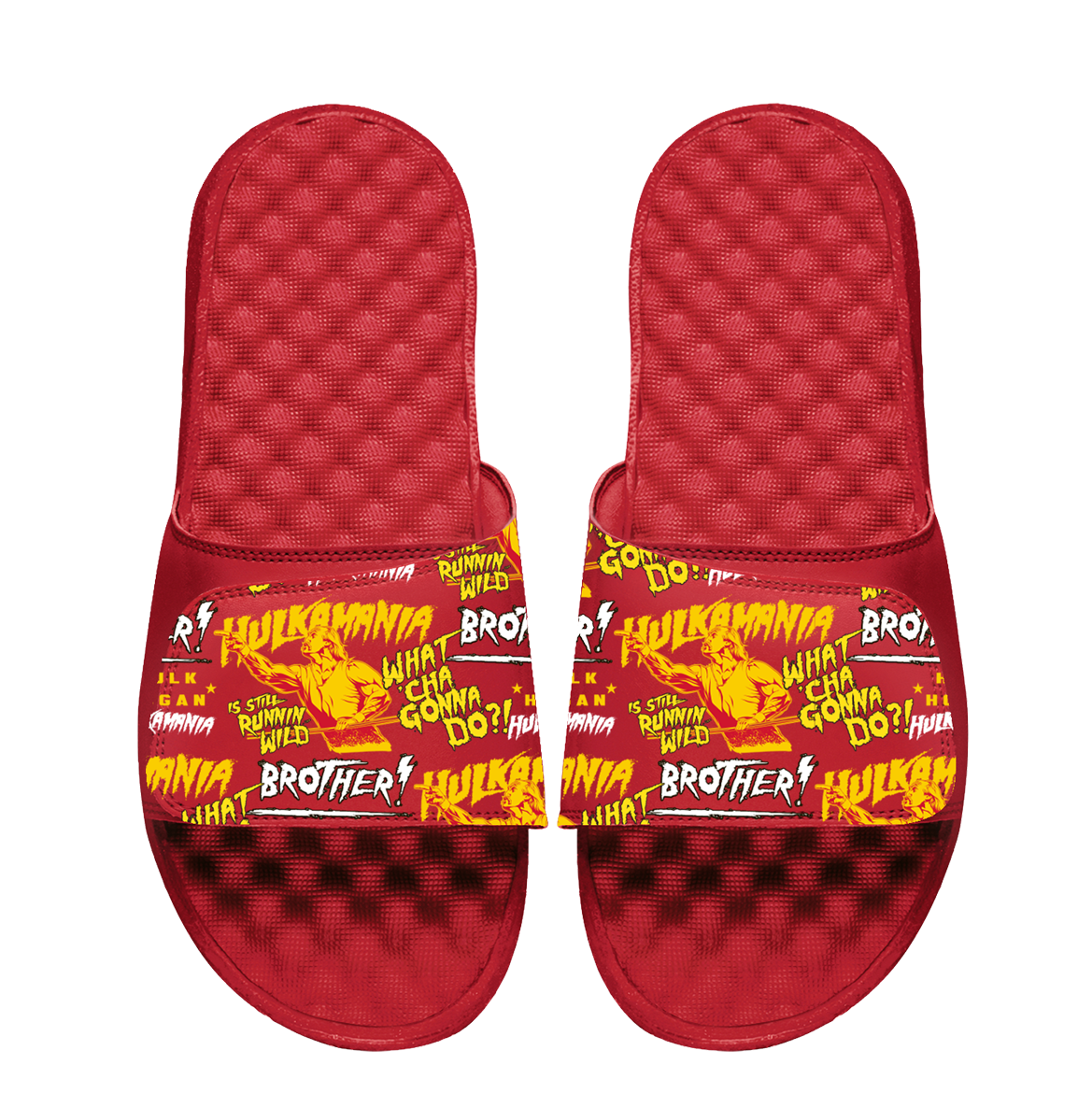 HulkHogan Pattern Slide Sandal 1
