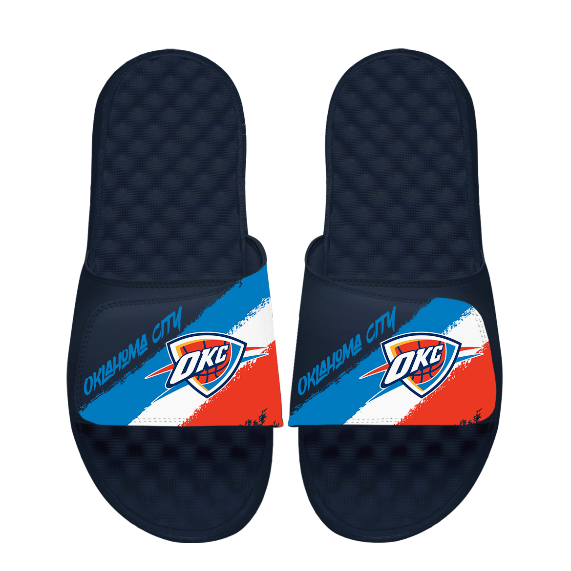 Oklahoma City Thunder Paint Stripes 1