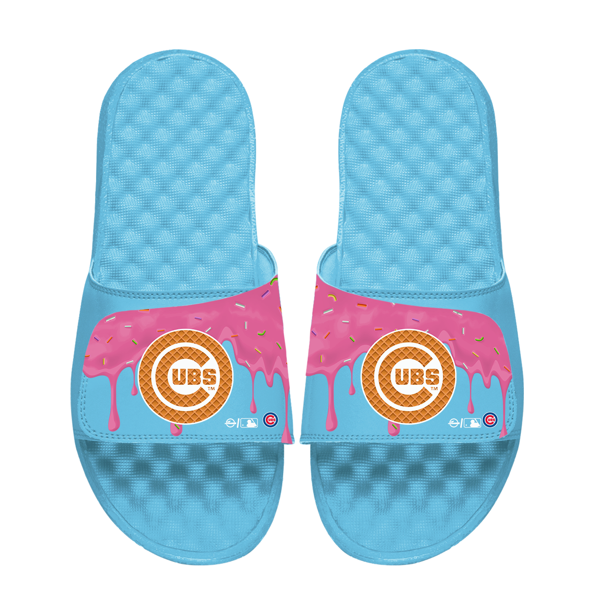 Chicago Cubs Ice Cream Drip 1