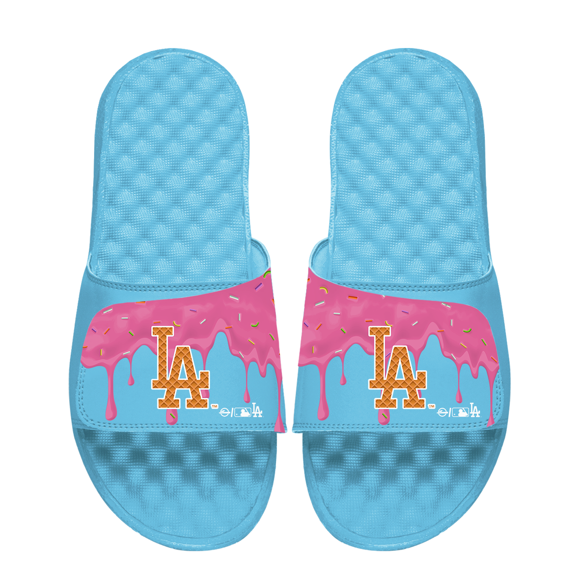 Los Angeles Dodgers Ice Cream Drip 1