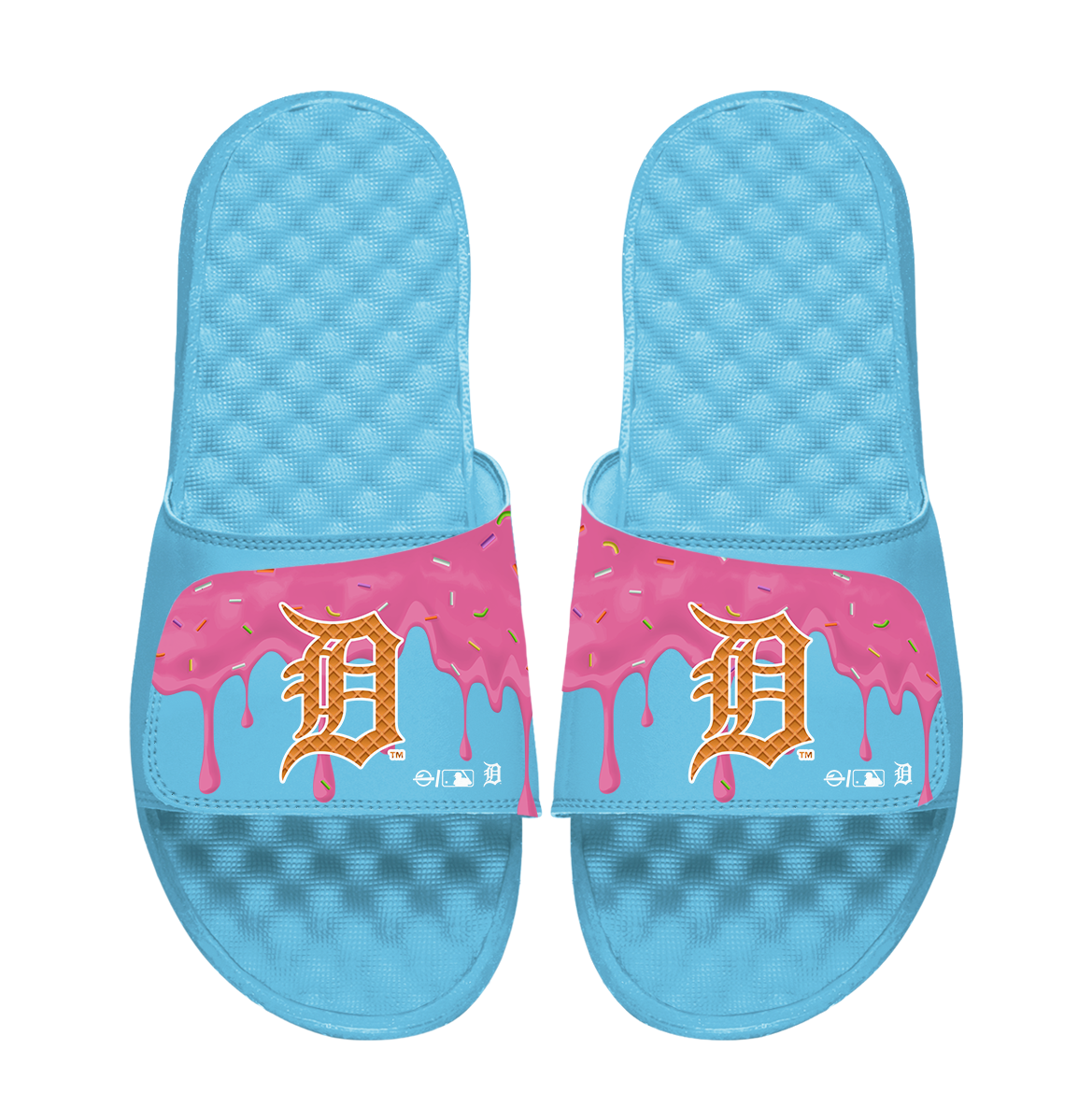 Detroit Tigers Ice Cream Drip 1