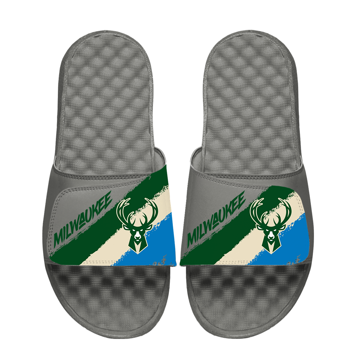 Milwaukee Bucks Paint Stripes 1