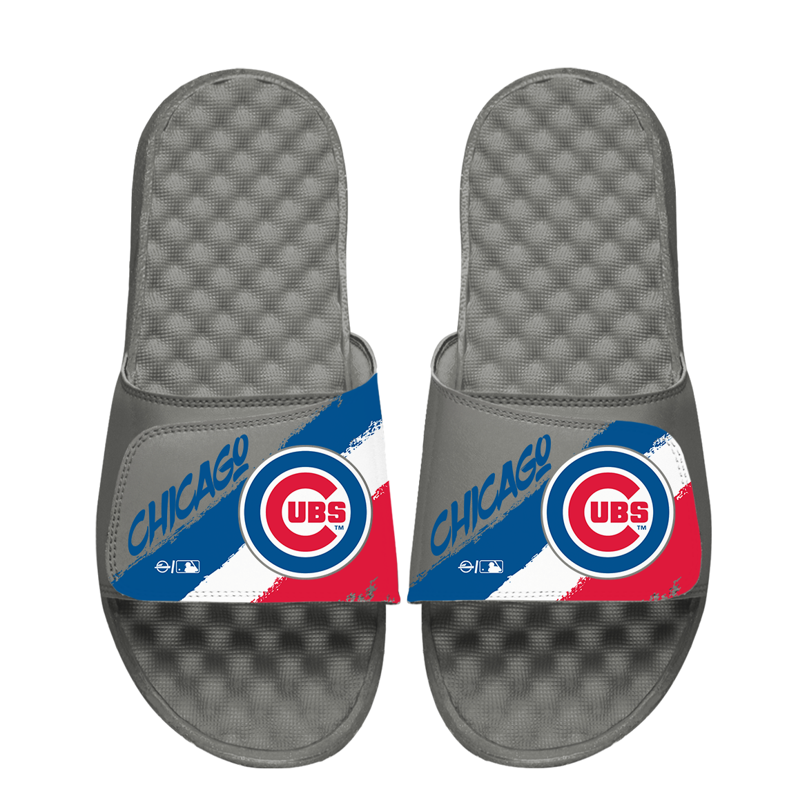 Chicago Cubs Paint Stripes 1