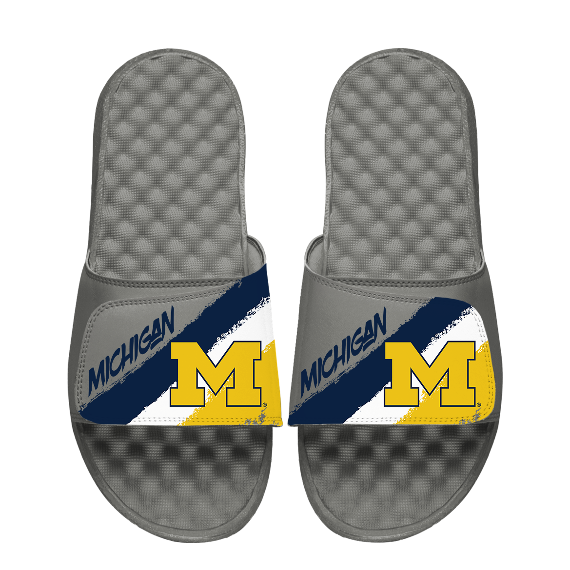 Michigan Wolverines Paint Stripes 1