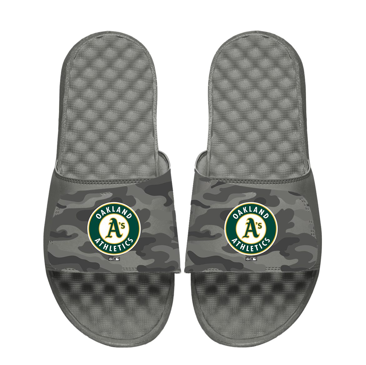 Oakland Athletics Urban Camo Slides 1