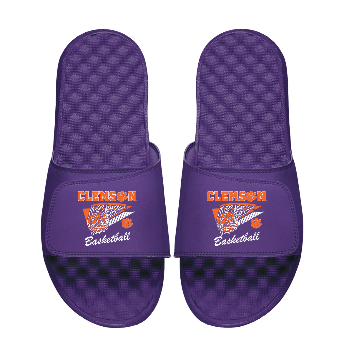 Clemson Basketball Collage Logo 1