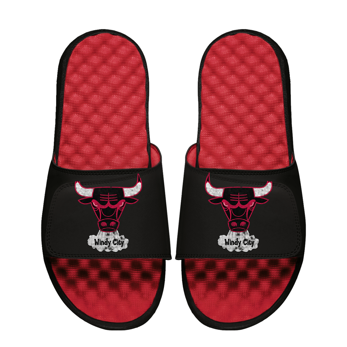 Chicago Bulls Hardwood Classics Distressed Logo 1