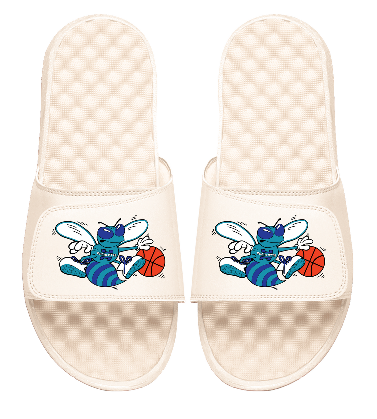 Hornets Cream Slides 1
