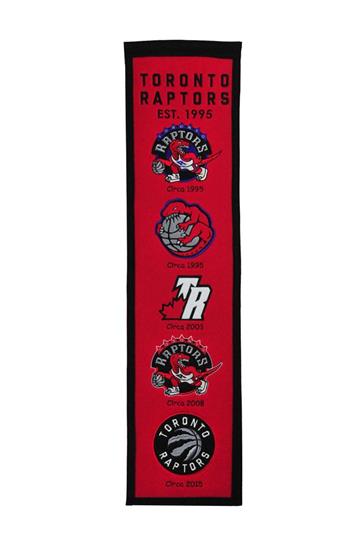 Toronto Raptors Basketball NBA Heritage Banner 1