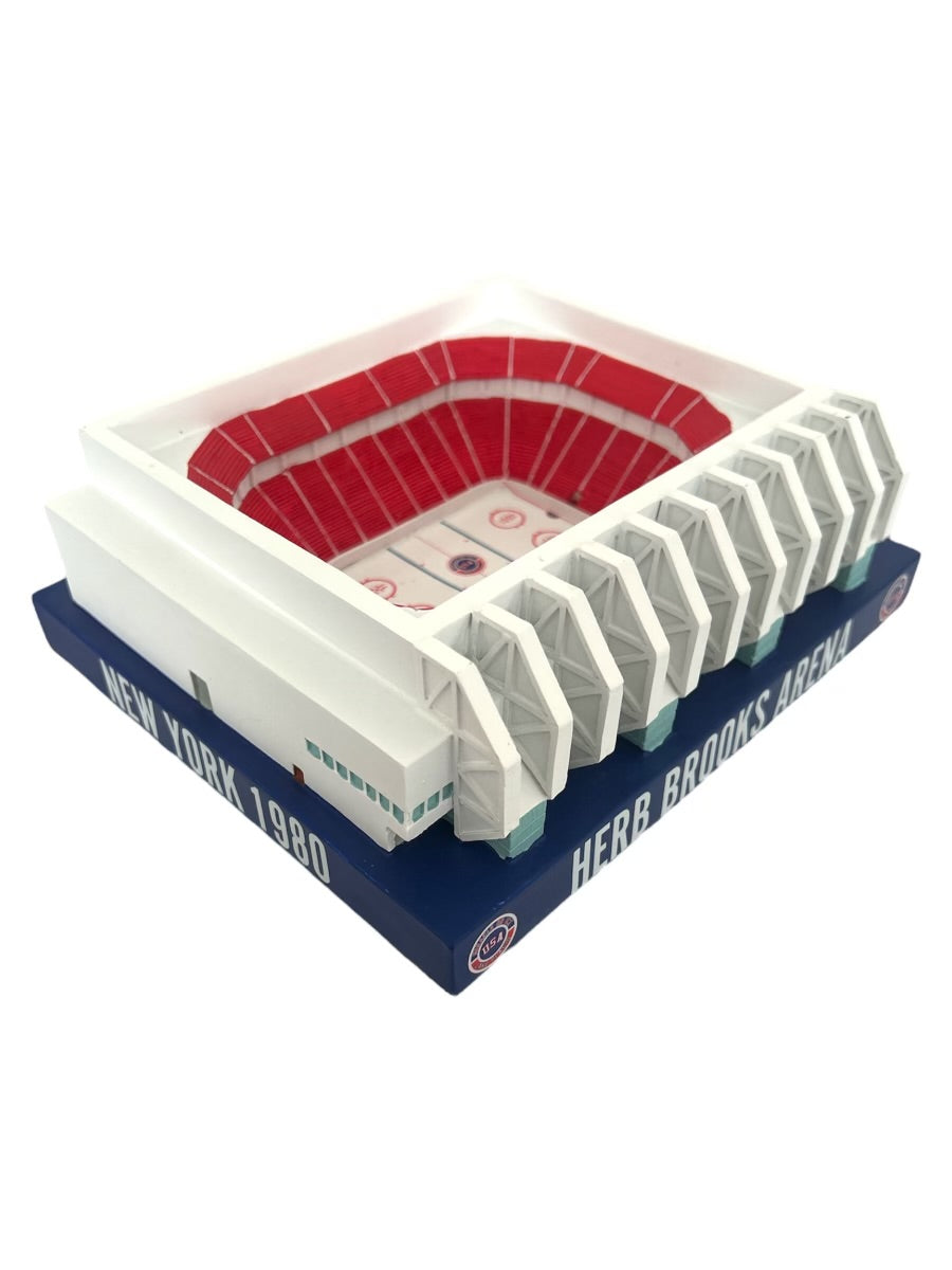 1980 Olympic Herb Brooks Arena Lake Placid Miracle on Ice Ceramic Scale Replica 8"X7"X3" 4