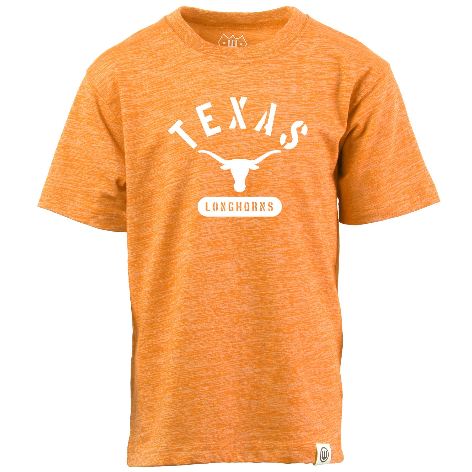 Texas Longhorns NCAA Kids S/S Cloudy Yarn Tee 1