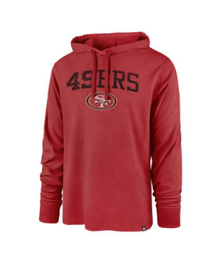 San Francisco 49ers - Red Power Up Club Men's Hoodie 1