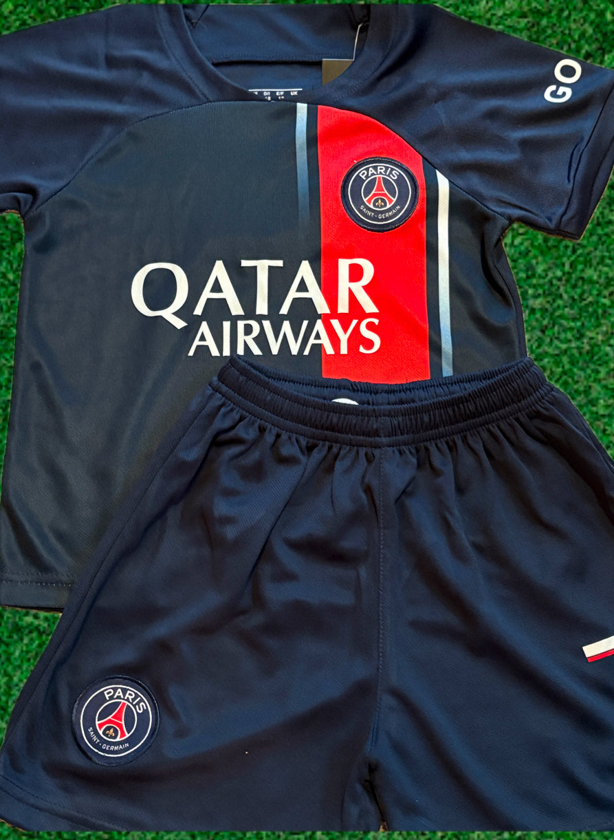 Kylian Mbappe PSG Soccer Jersey Toddler/Youth Soccer Jersey Kids Kit 5