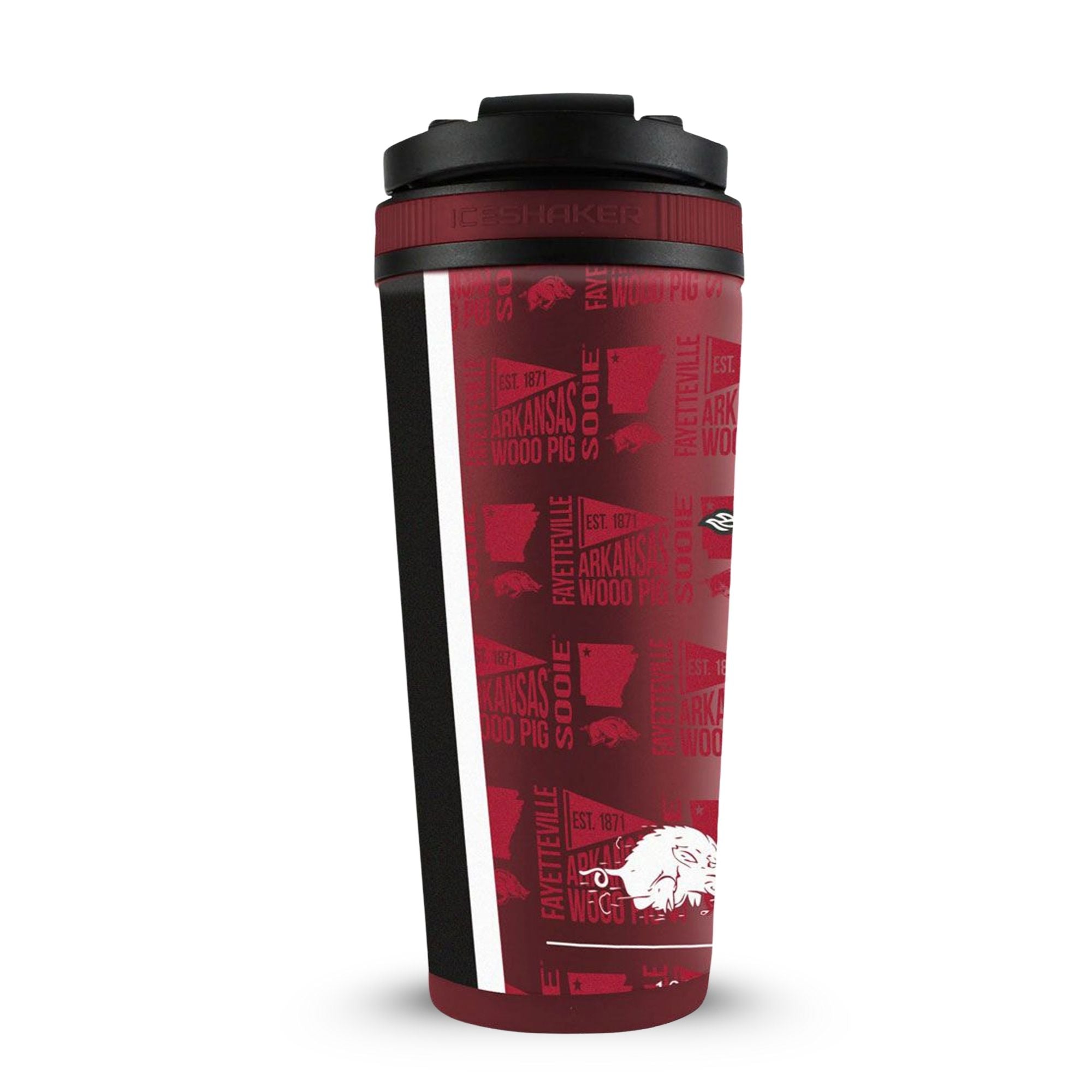The College Vault - University of Arkansas 4D Ice Shaker 3
