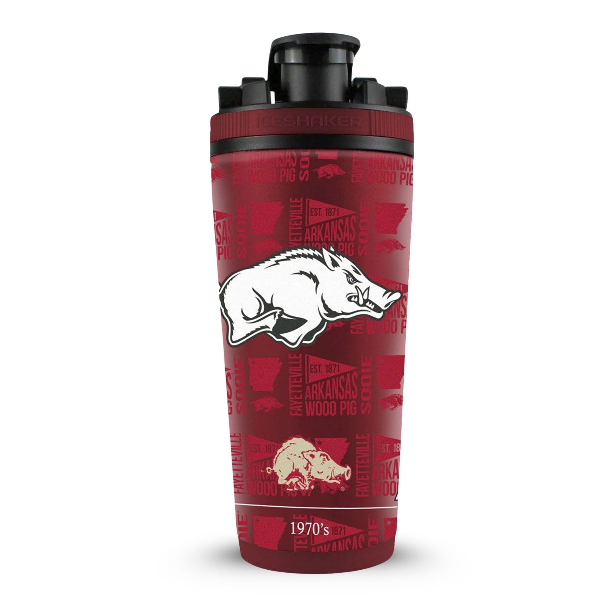 The College Vault - University of Arkansas 4D Ice Shaker 2