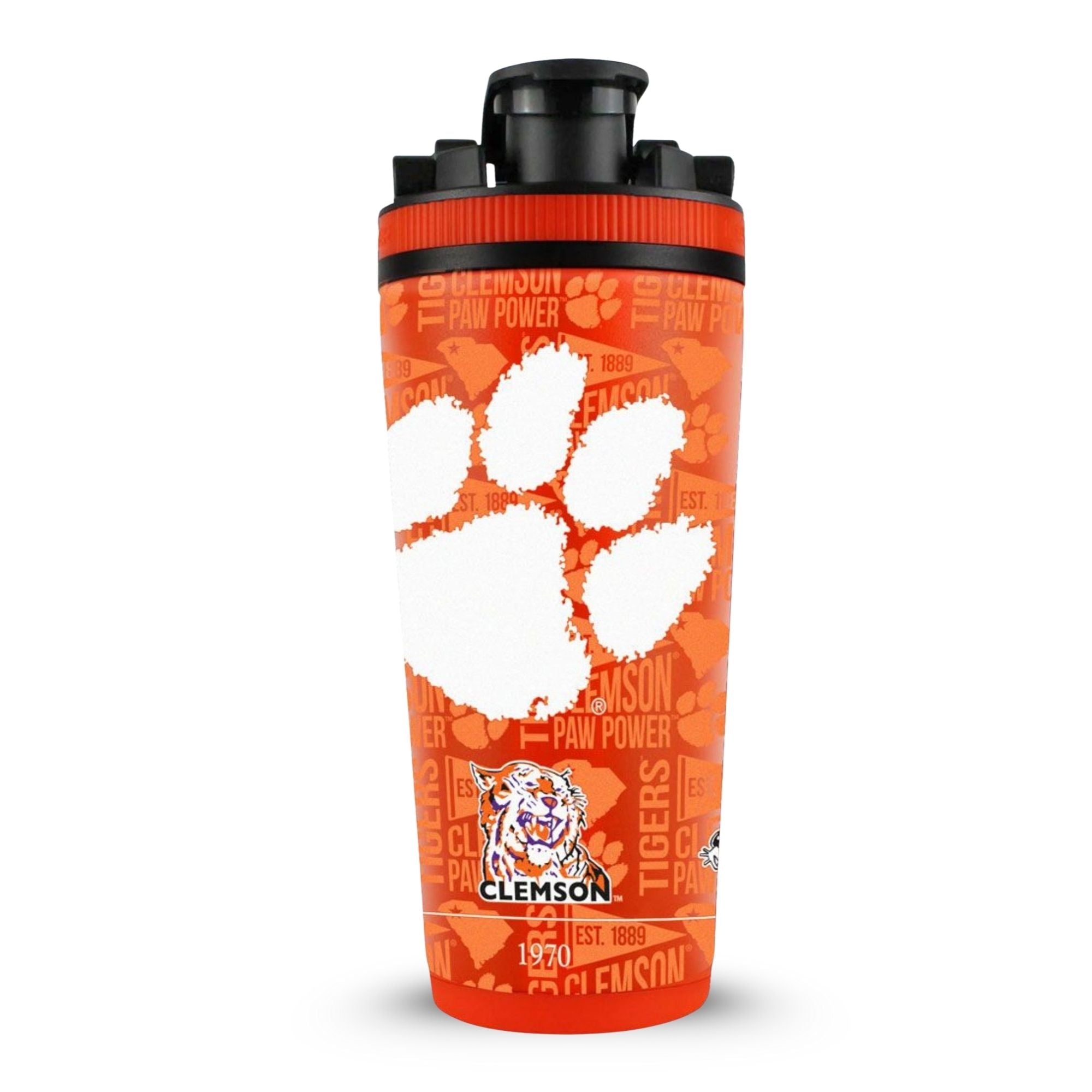 Officially Licensed Clemson University 26oz Ice Shaker 16