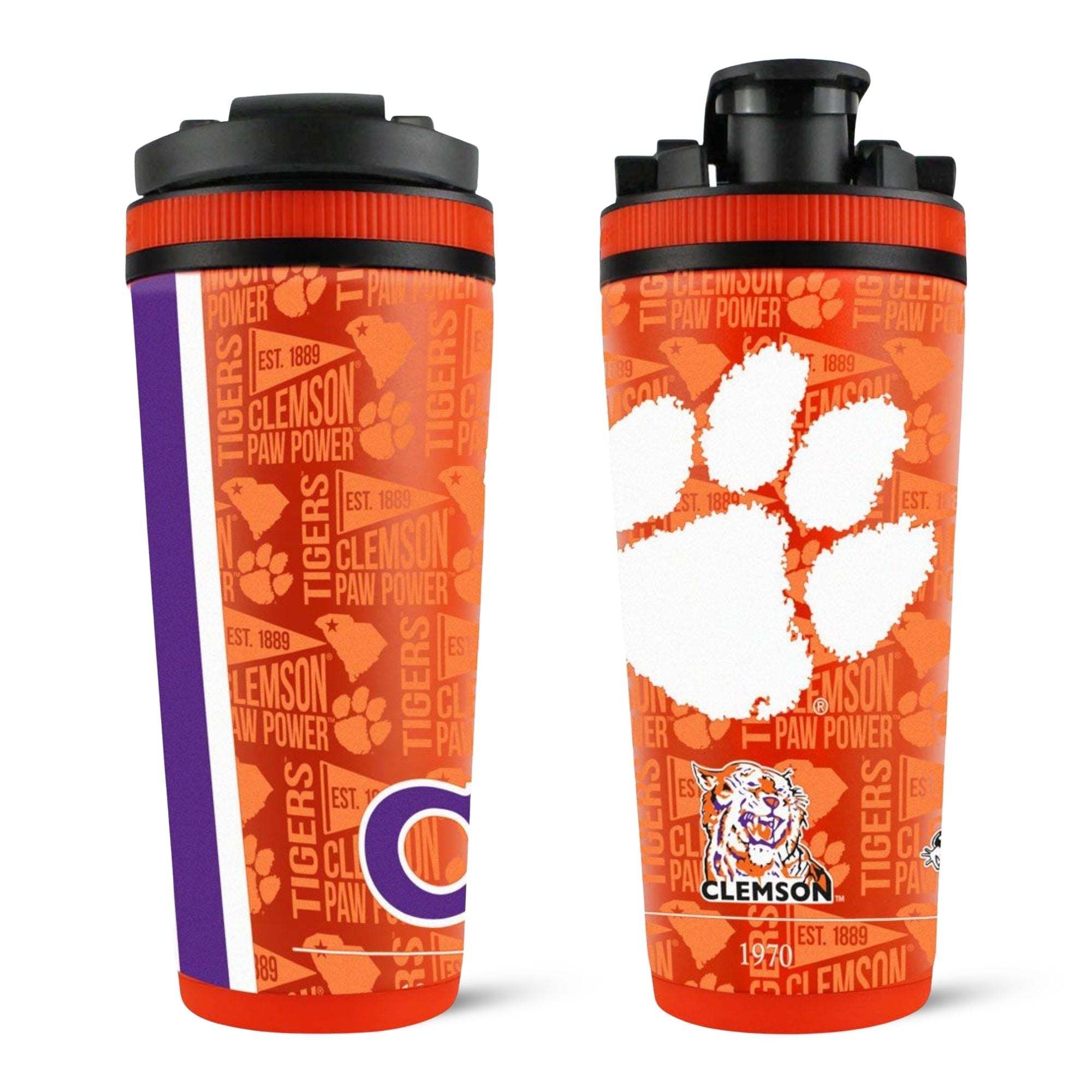 Officially Licensed Clemson University 26oz Ice Shaker 15