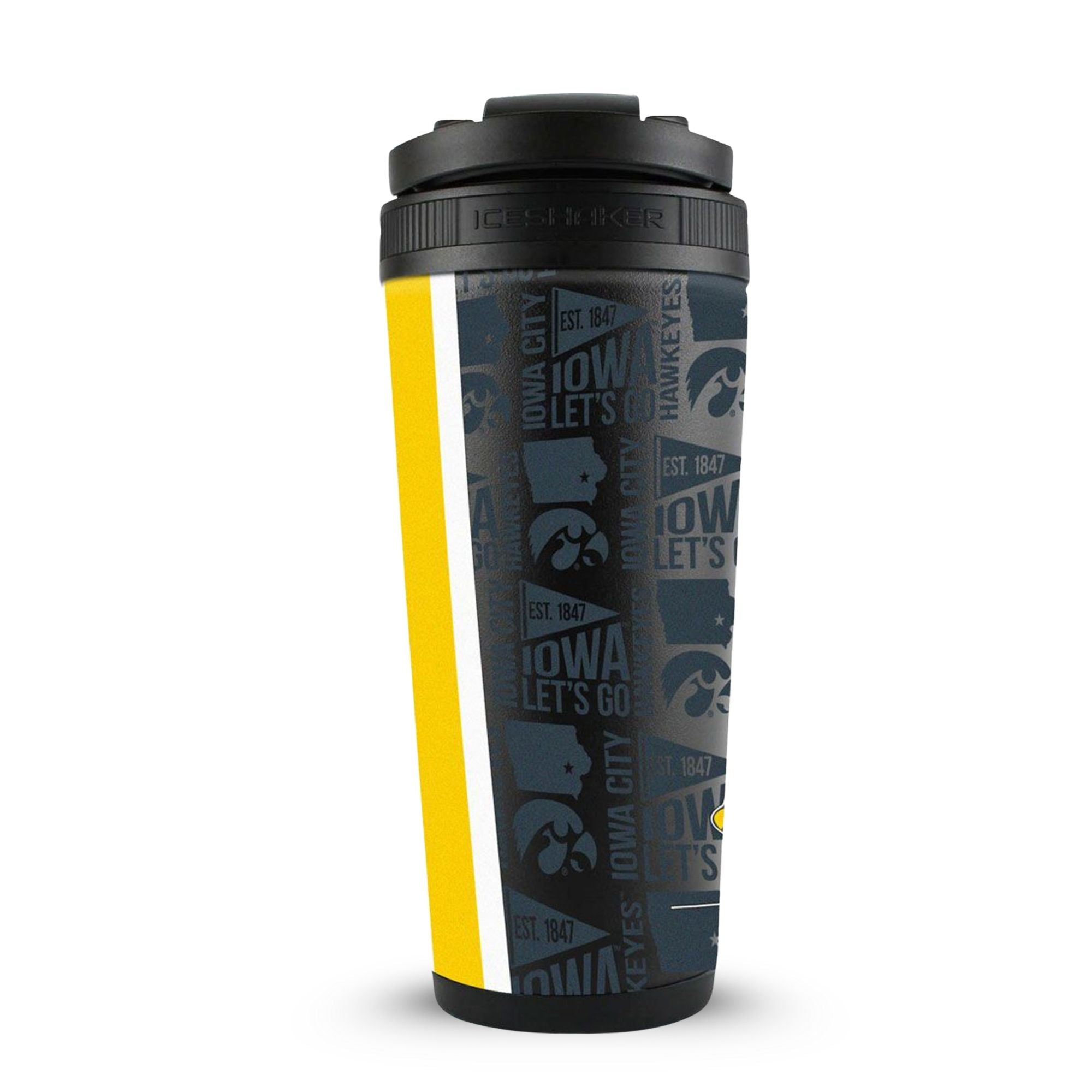 Officially Licensed University of Iowa 26oz Ice Shaker 17