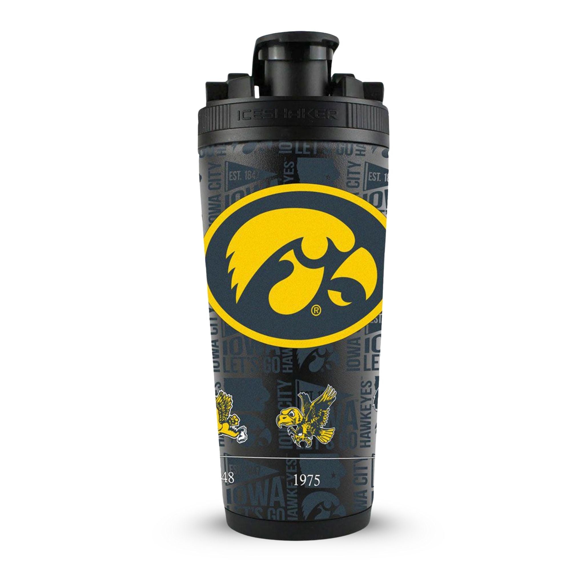Officially Licensed University of Iowa 26oz Ice Shaker 16