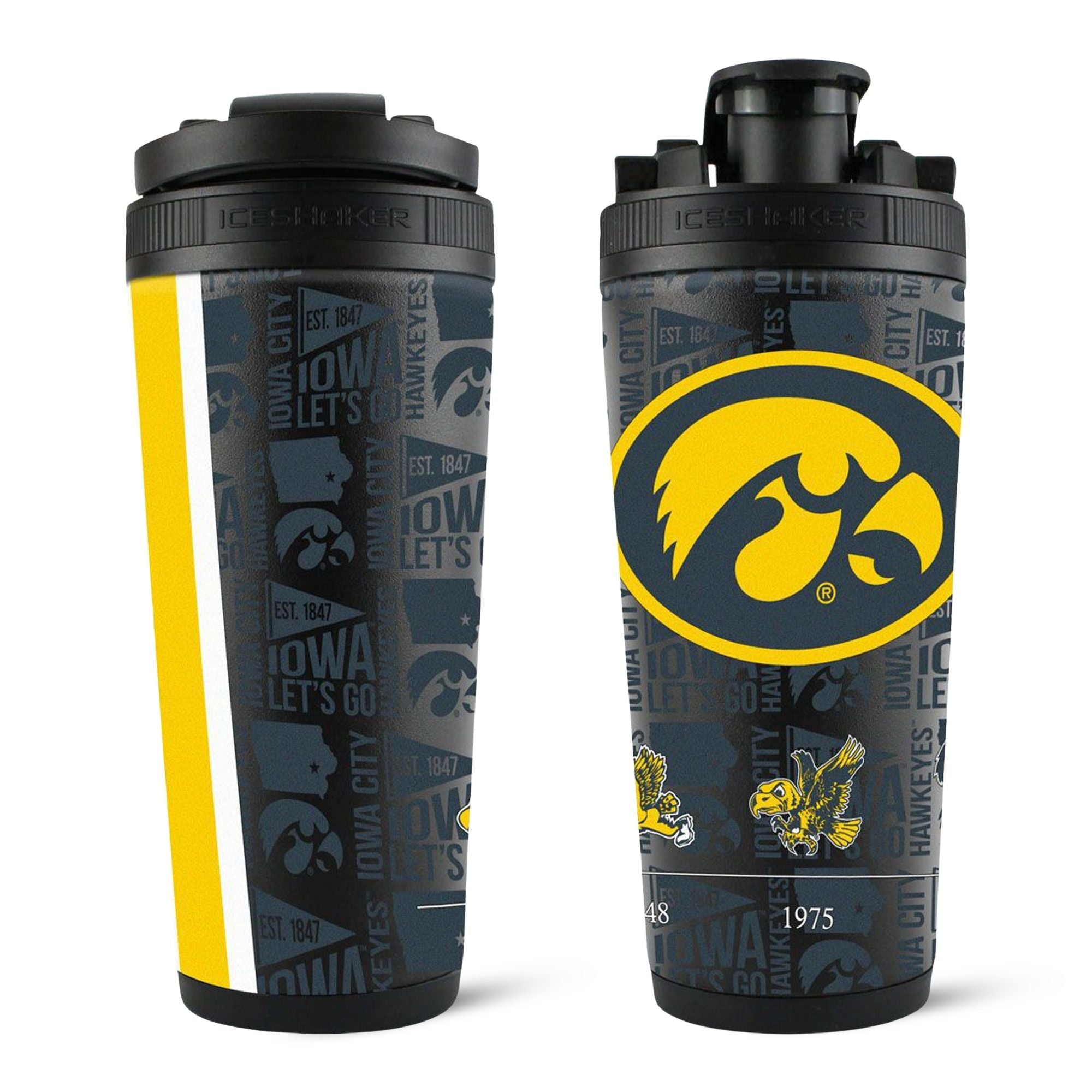 Officially Licensed University of Iowa 26oz Ice Shaker 15