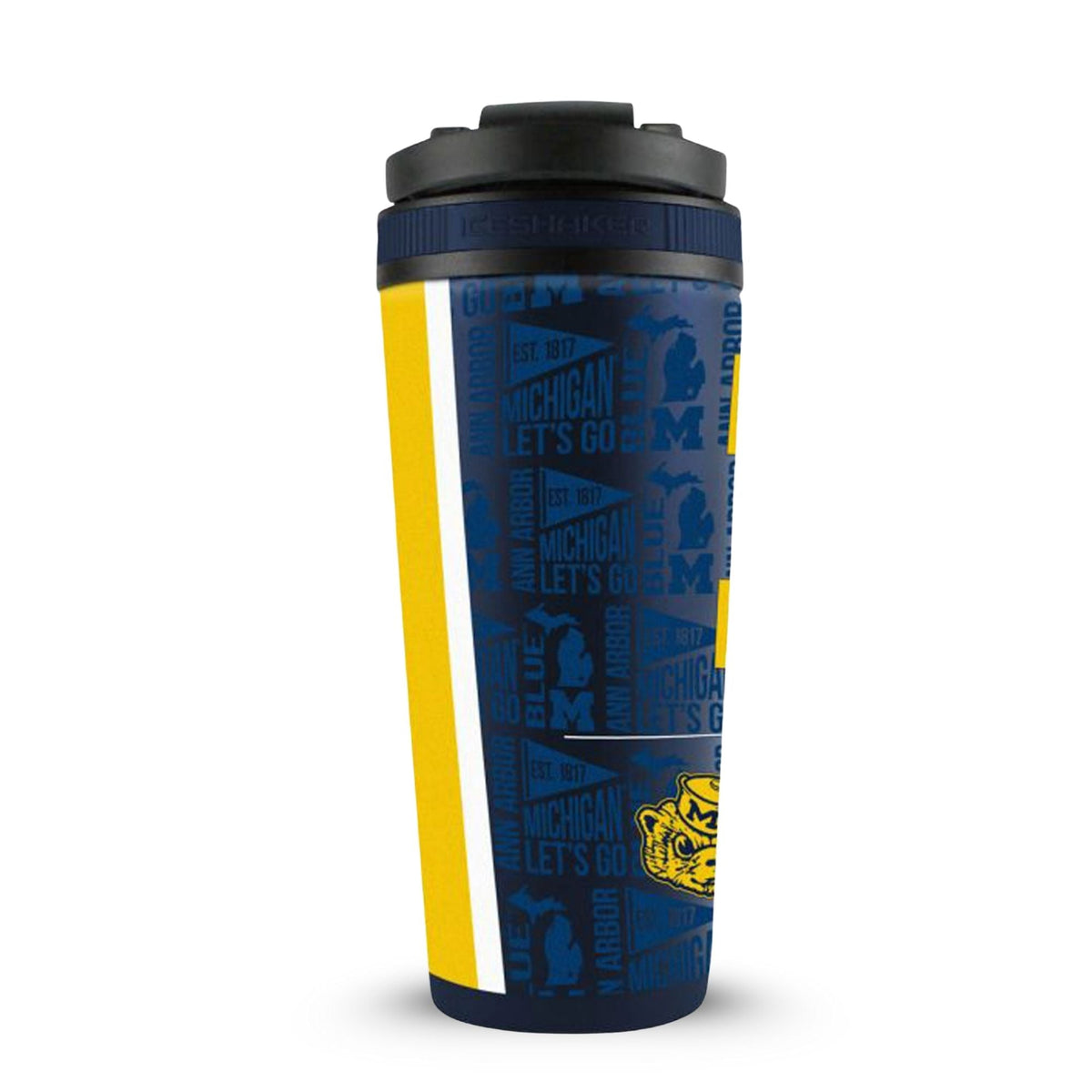 The College Vault - Michigan Wolverines 4D Ice Shaker 3