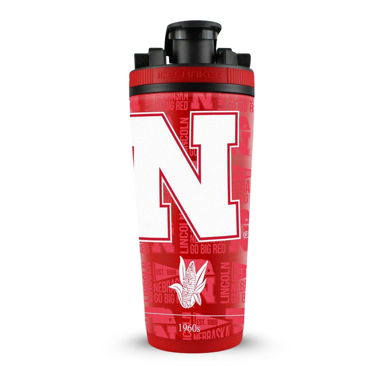 Officially Licensed University of Nebraska 26oz Ice Shaker 16