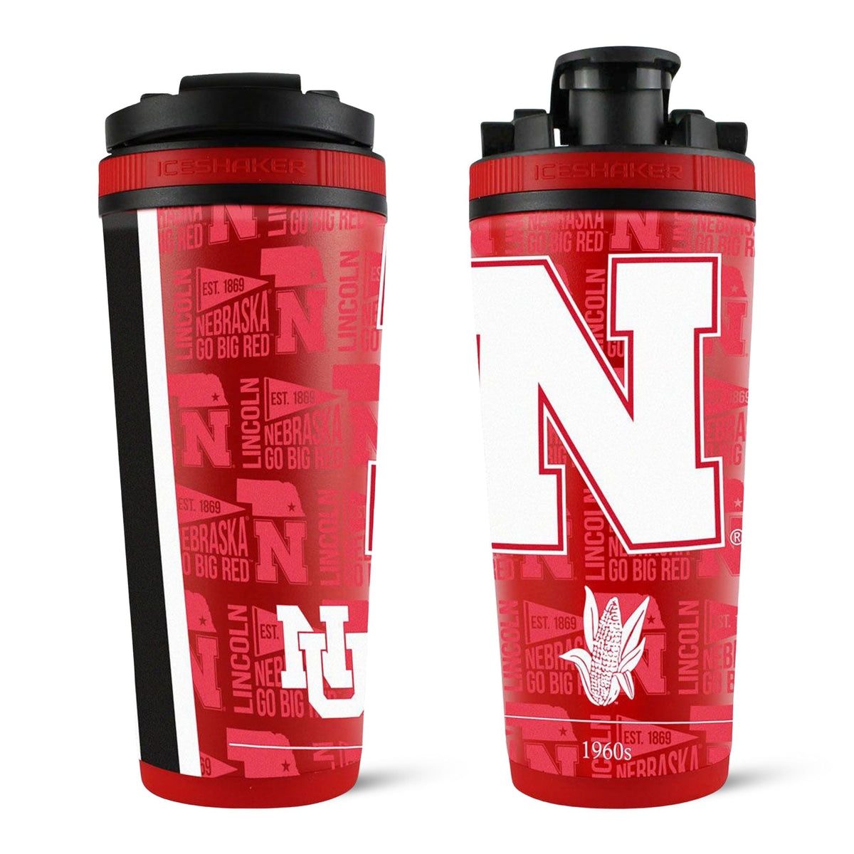 Officially Licensed University of Nebraska 26oz Ice Shaker 15