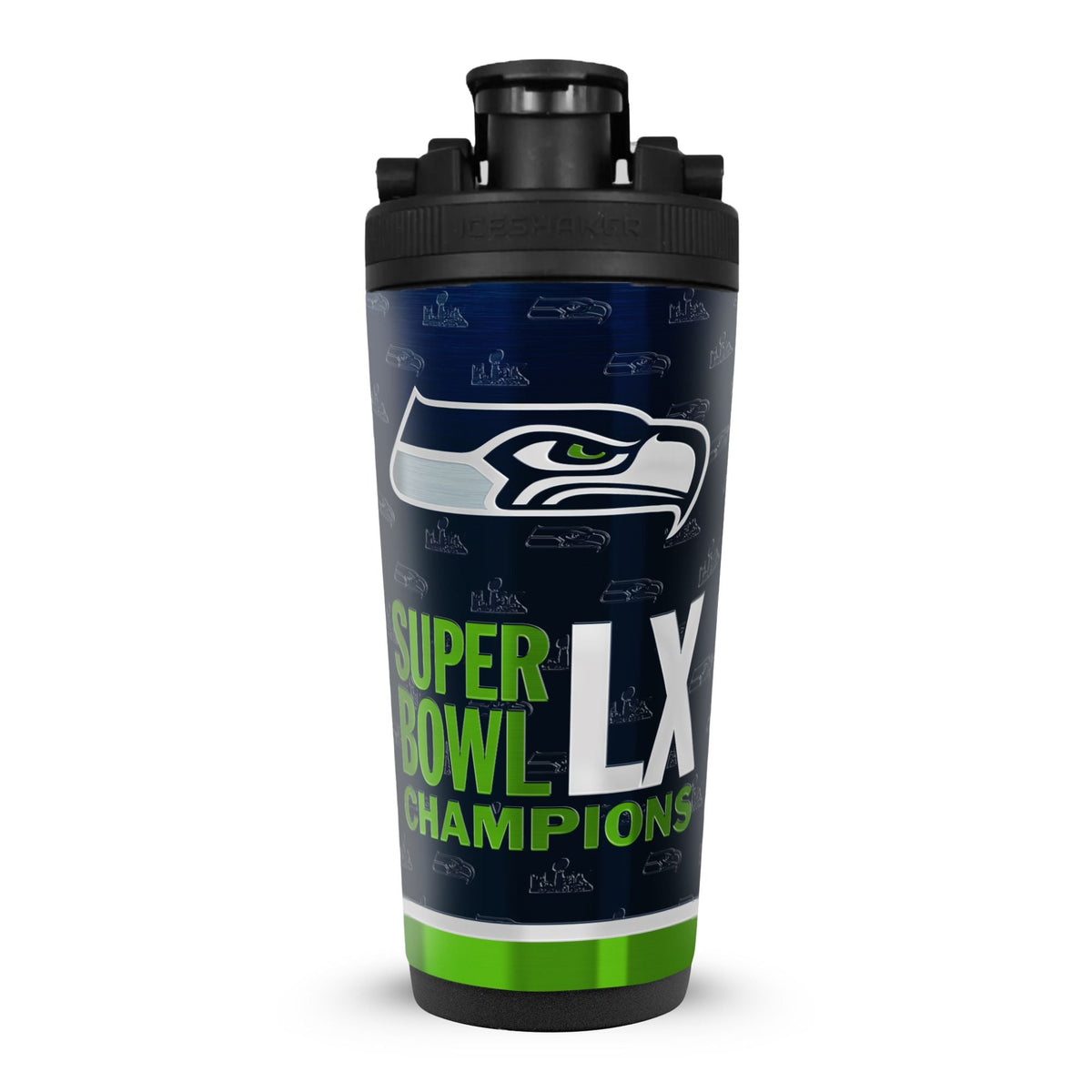 Seattle Seahawks Superbowl LX Champions 26oz Ice Shaker 19