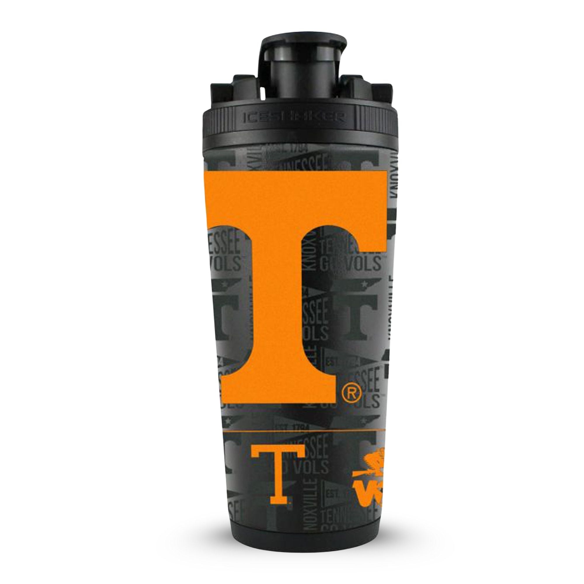 The College Vault: Tennessee Volunteers 4D Ice Shaker - Black 2