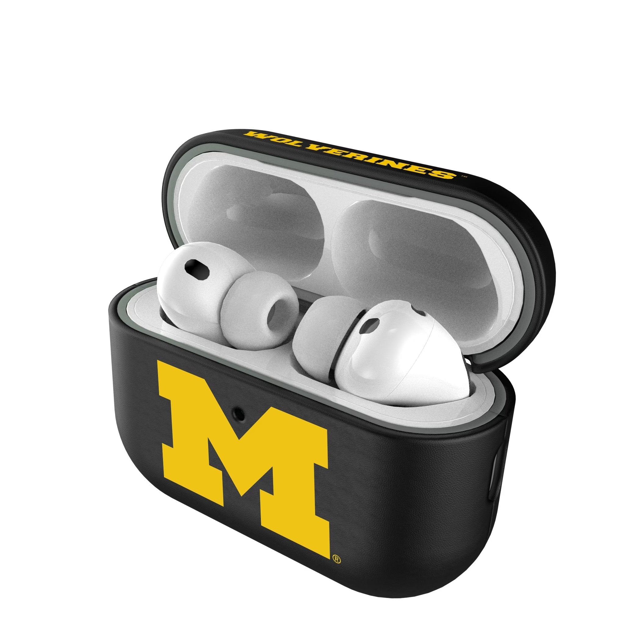 University of Michigan Wolverines Insignia AirPod Case Cover 8