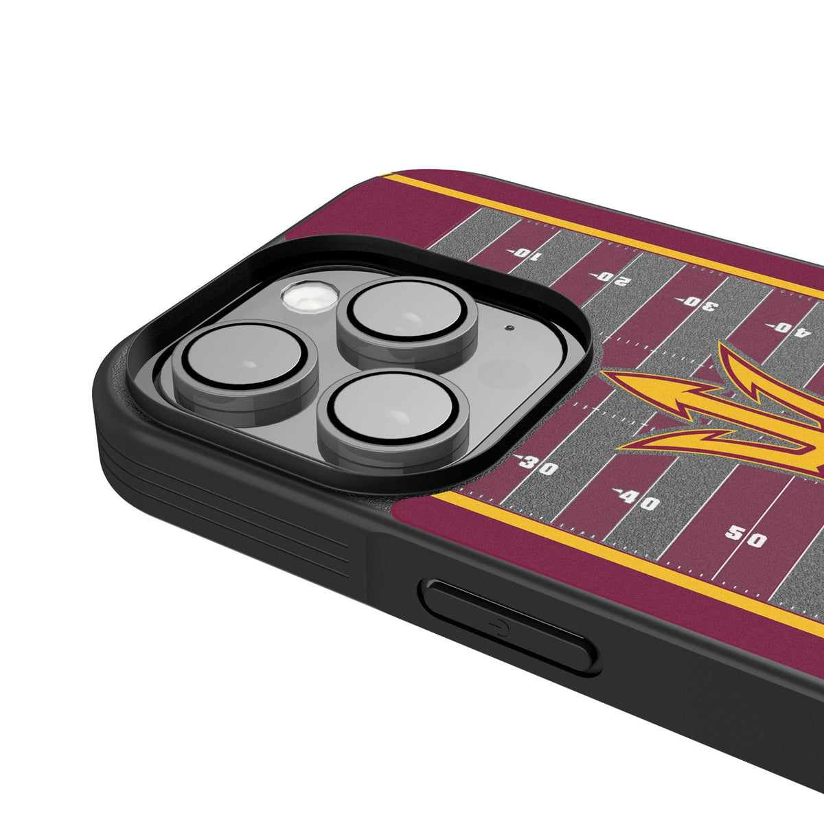Arizona State University Sun Devils Field Bump Phone Case for Apple iPhone 4