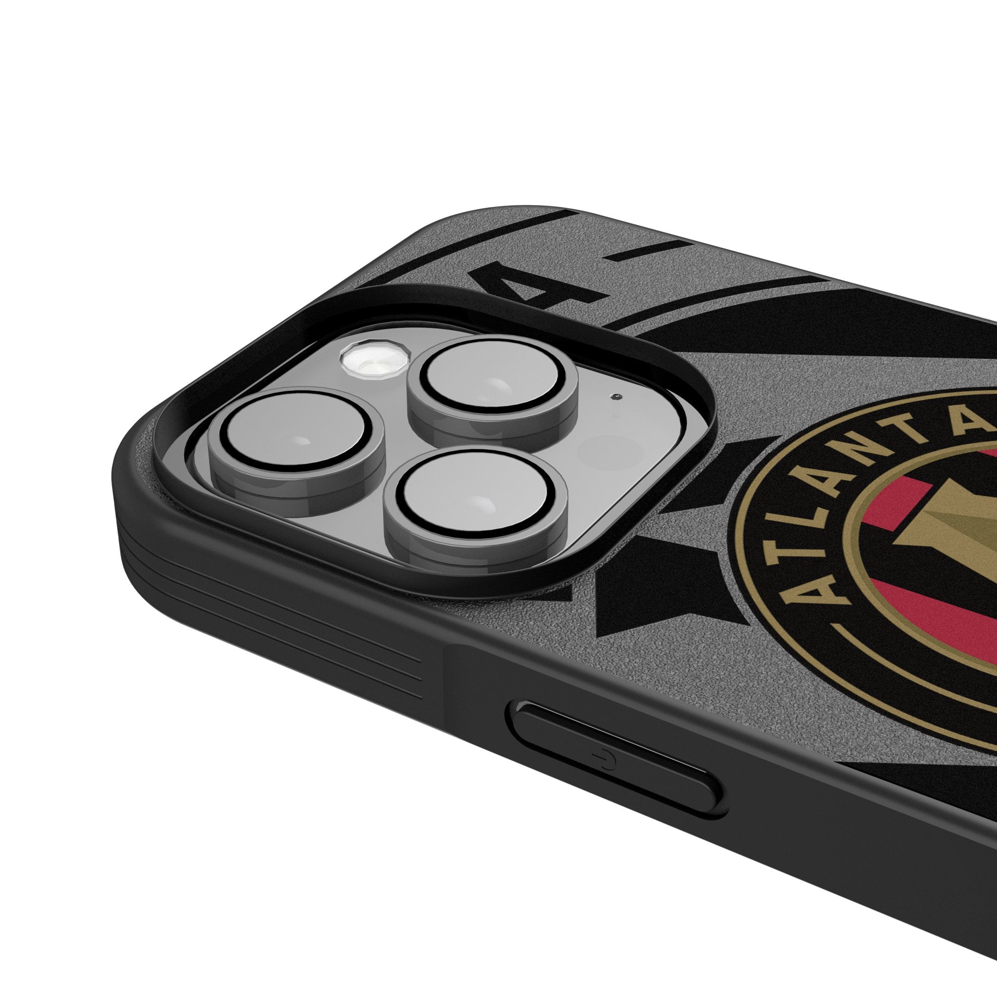 Atlanta United FC Personalized Tilt Bump Phone Case for Apple iPhone 4