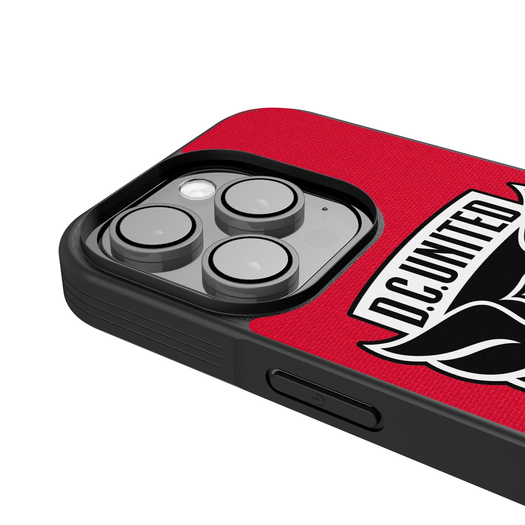 DC United Personalized Stripe Bump Phone Case for Apple iPhone 4