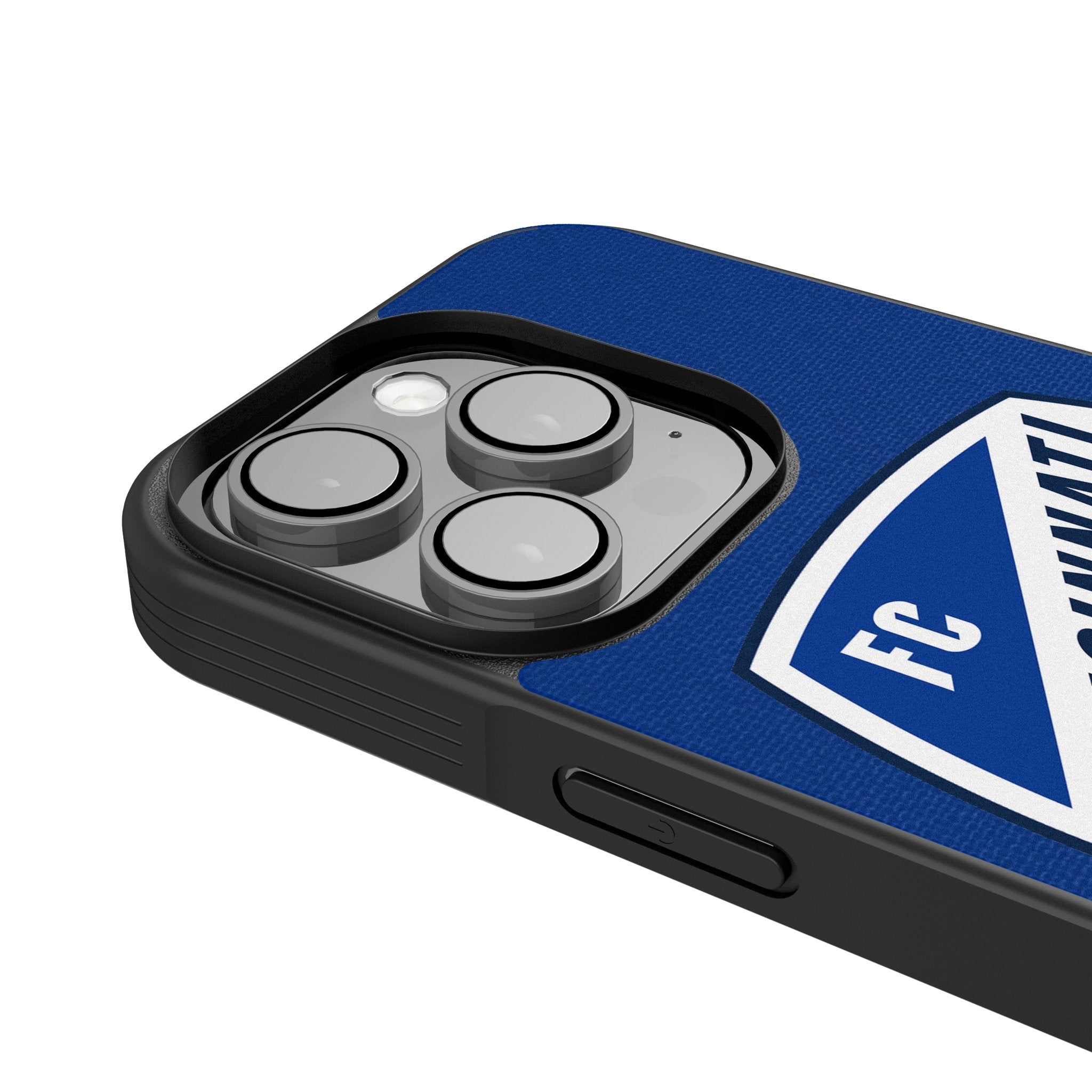 FC Cincinnati Personalized Stripe Bump Phone Case for Apple iPhone 4