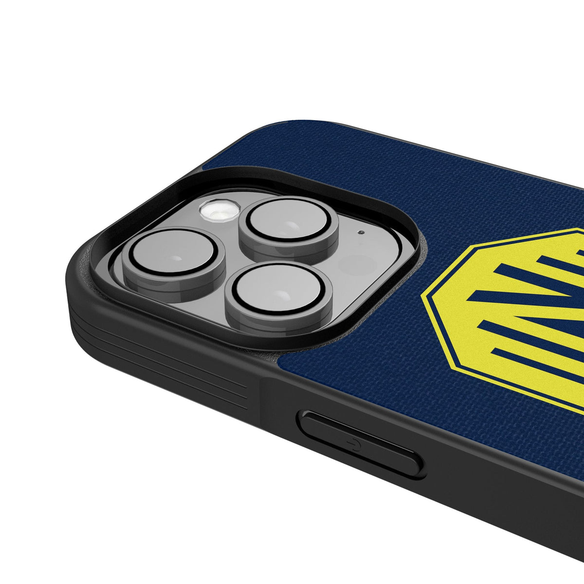 Nashville SC Personalized Stripe Bump Phone Case for Apple iPhone 4