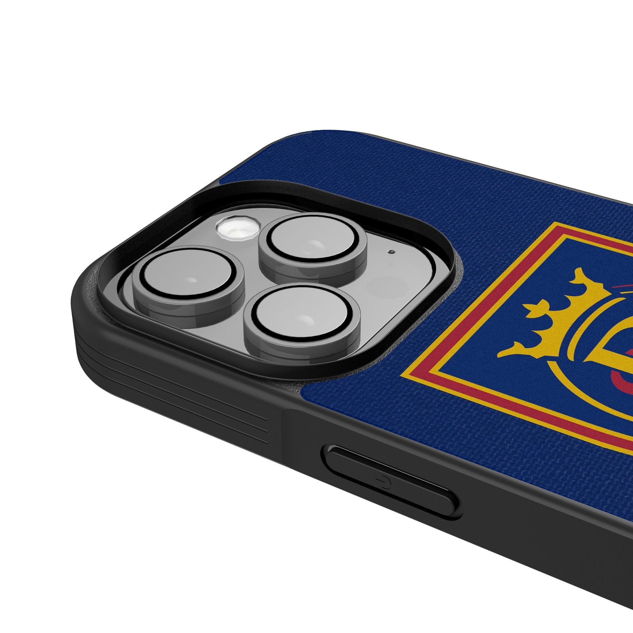 Real Salt Lake Personalized Stripe Bump Phone Case for Apple iPhone 4