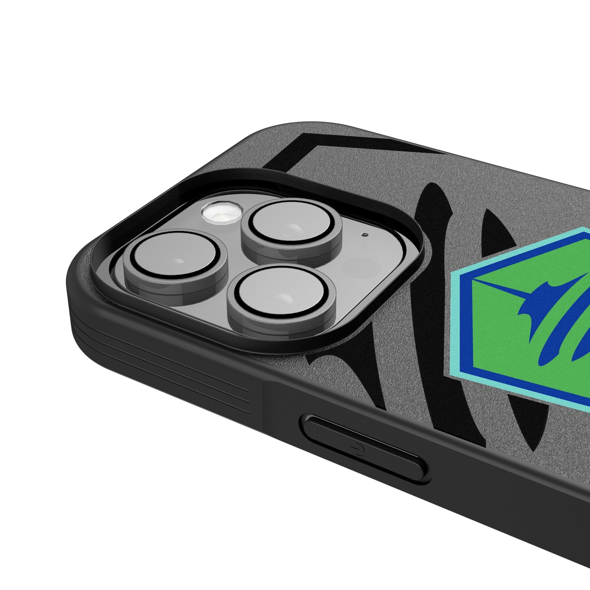 Seattle Sounders FC Personalized Tilt Bump Phone Case for Apple iPhone 4