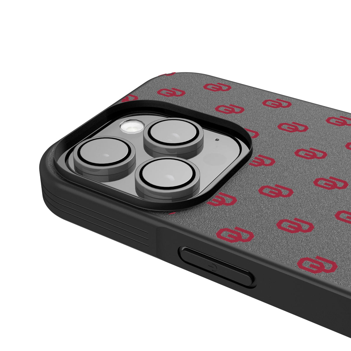 University of Oklahoma Sooners Fashion Pattern Bump Phone Case for Apple iPhone 4