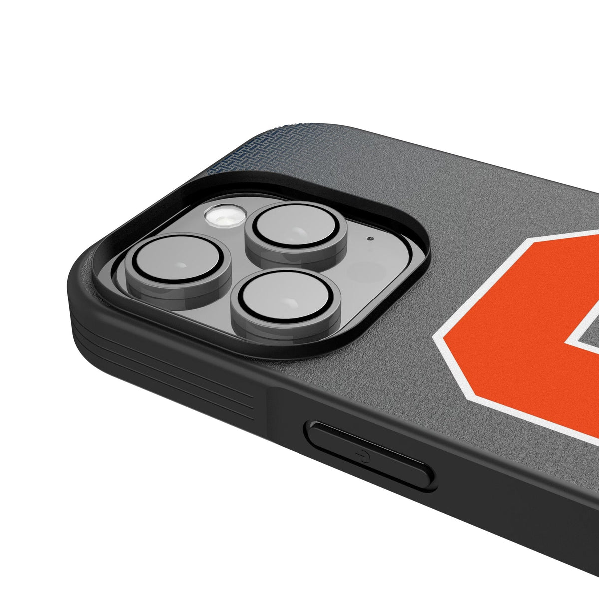 Syracuse University Orange Linen Bump Phone Case for Apple iPhone 4